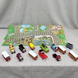 Thomas & Friends Train Tank Engine Diecast Metal Take n Play Along Lot Of 14